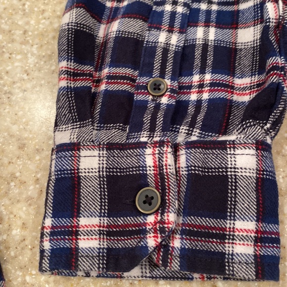 JACHS New York Brawny Checkered Cotton Flannel Shirt Men’s Large - Picture 4 of 5